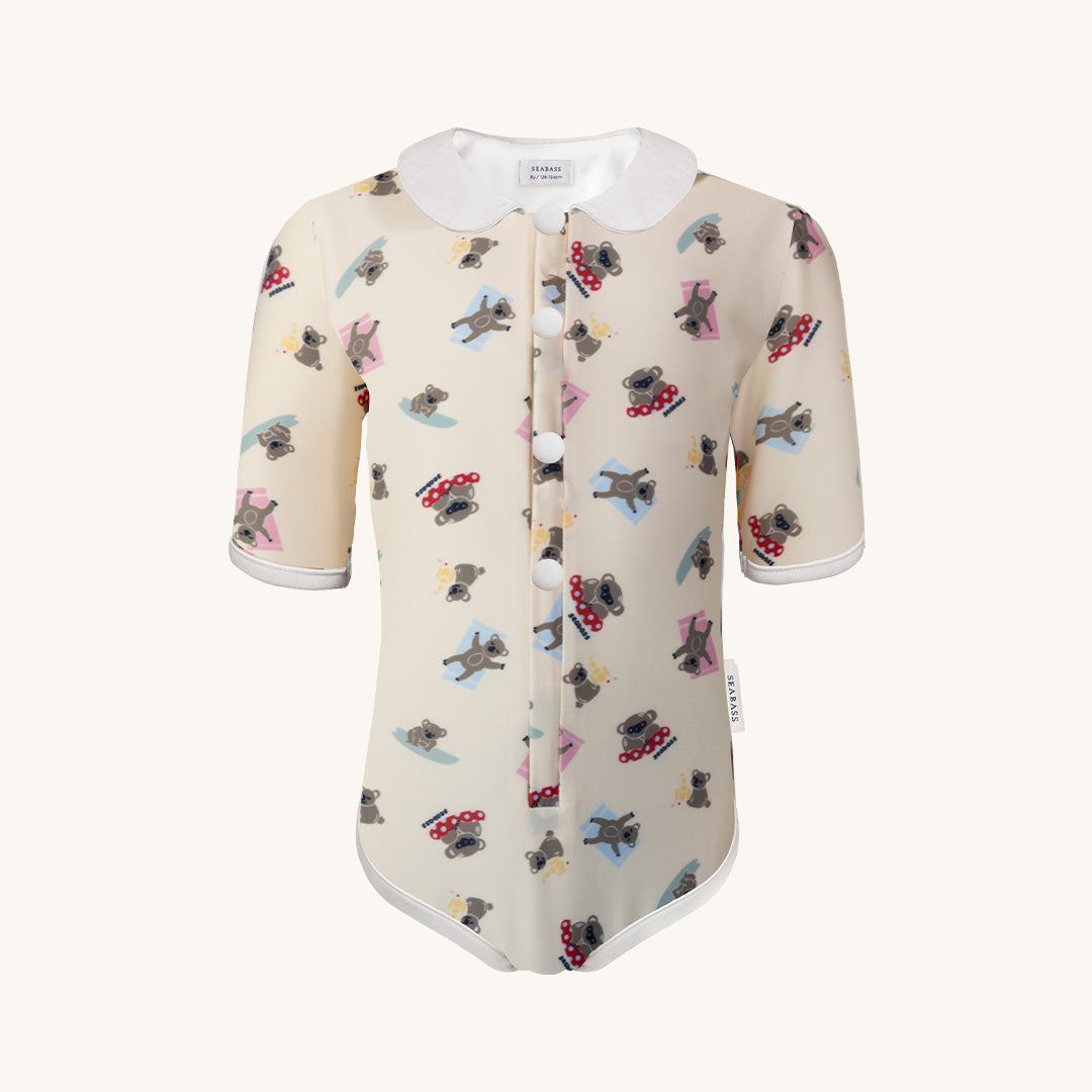 BAÑADOR NIÑA COCO SYDNEY - VAINILLA