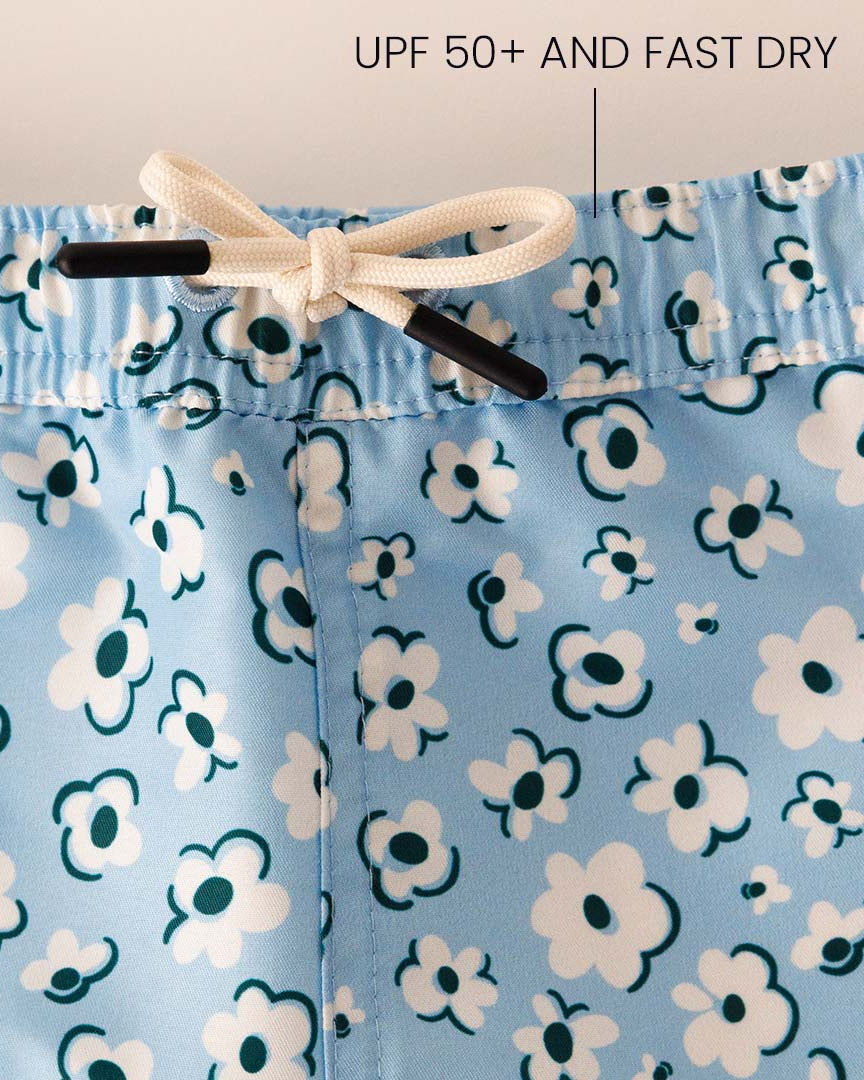 Boy UV Swim Short Palma - light blue