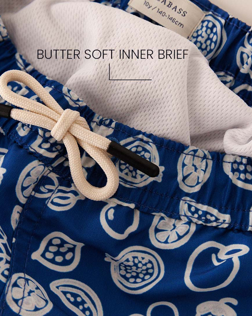 Men UV Swim Short Formentera Blue - Fruity