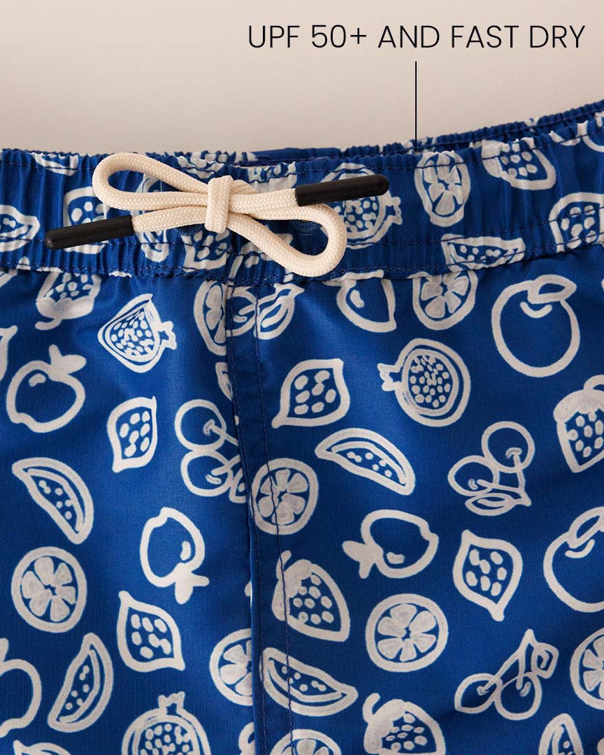 Men UV Swim Short Formentera Blue - Fruity