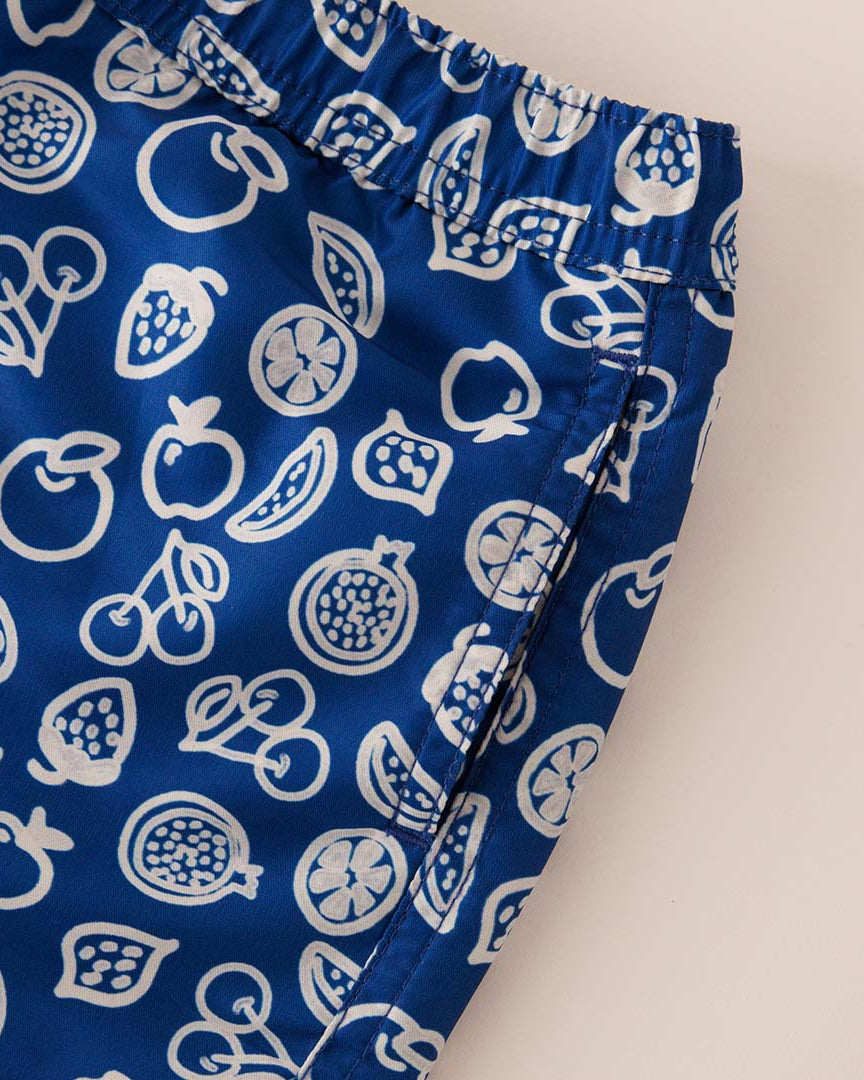 Men UV Swim Short Formentera Blue - Fruity