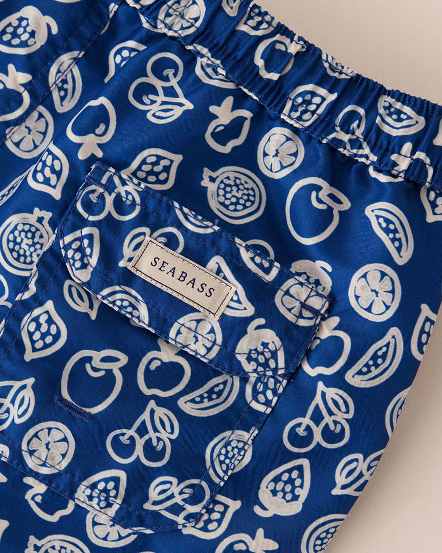 Men UV Swim Short Formentera Blue - Fruity