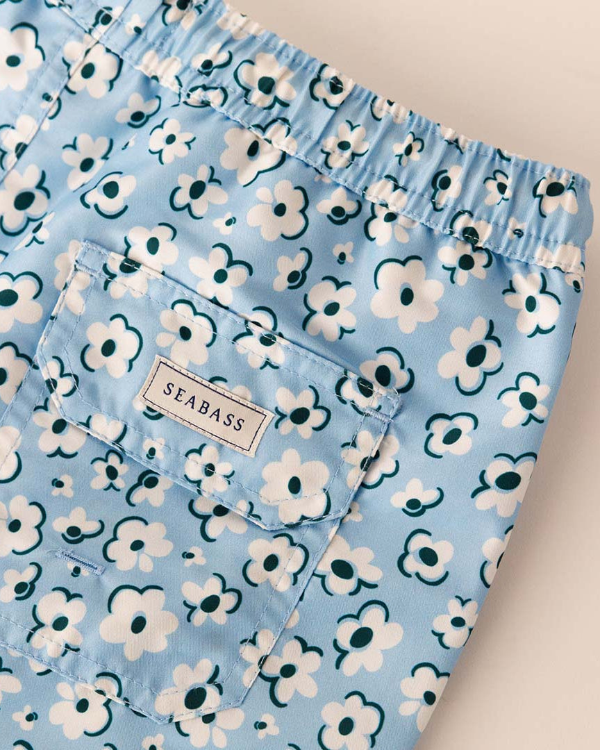 Boy UV Swim Short Palma - light blue