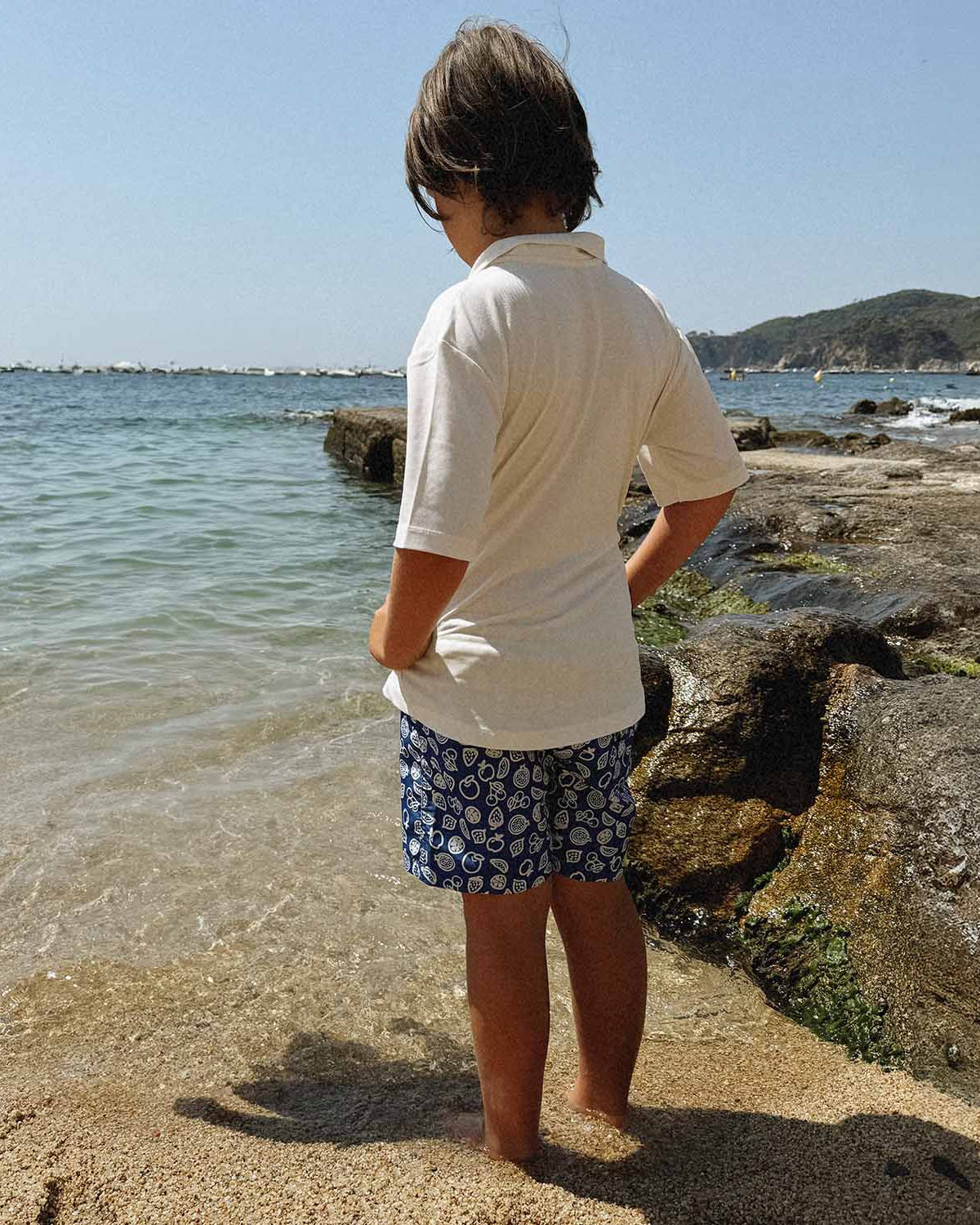JUNGS UV BADESHORT FORMENTERA BLAU - Fruity