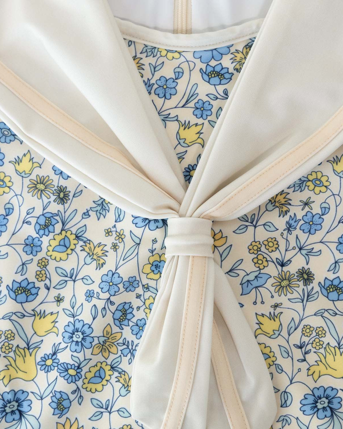 Girl UV Swimsuit Sailor Marbella - floral