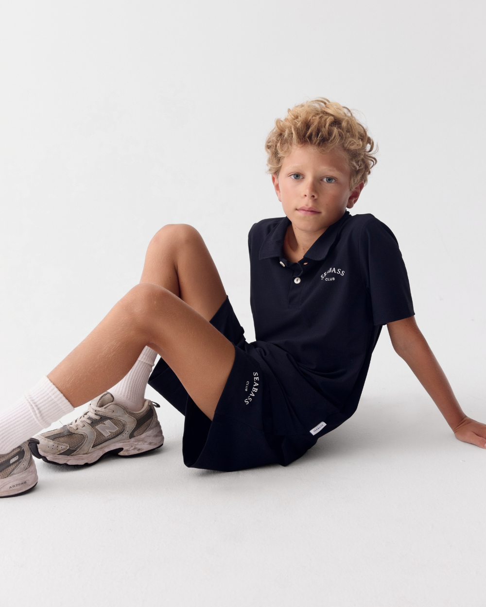 Kids UV Active Shorts Club Navy