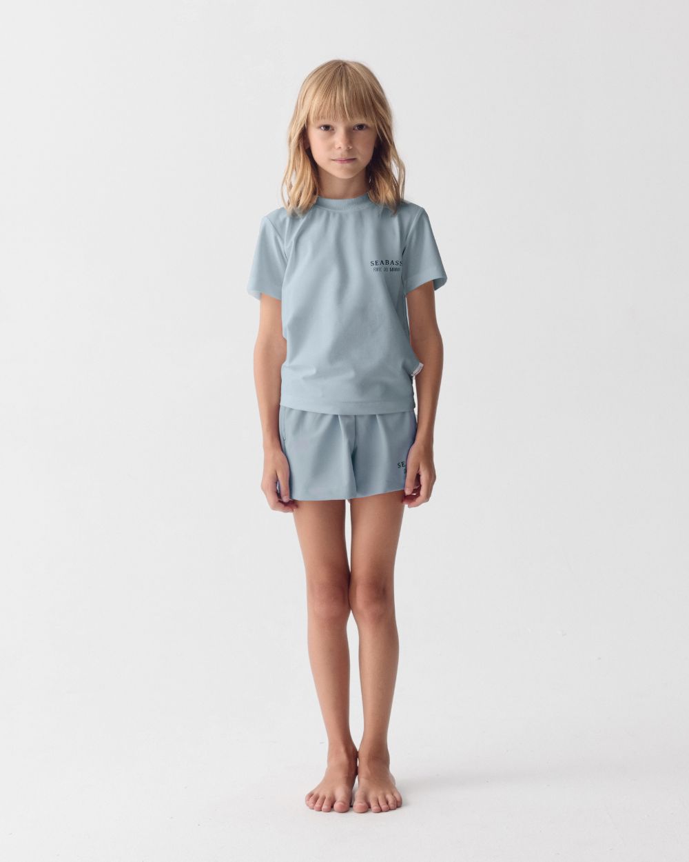 Camiseta infantil Rayas Verde