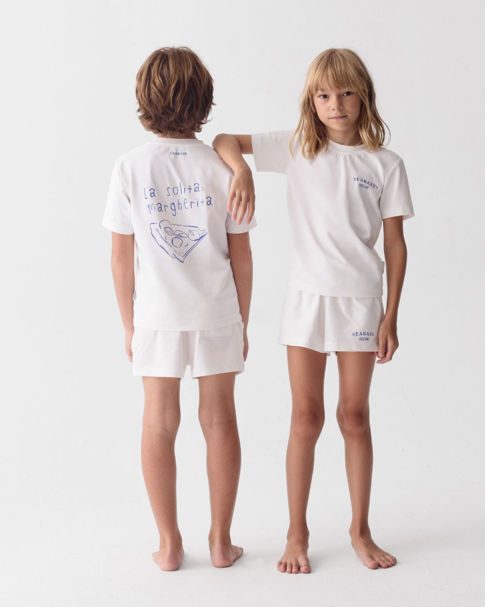 Camiseta infantil Rayas Verde
