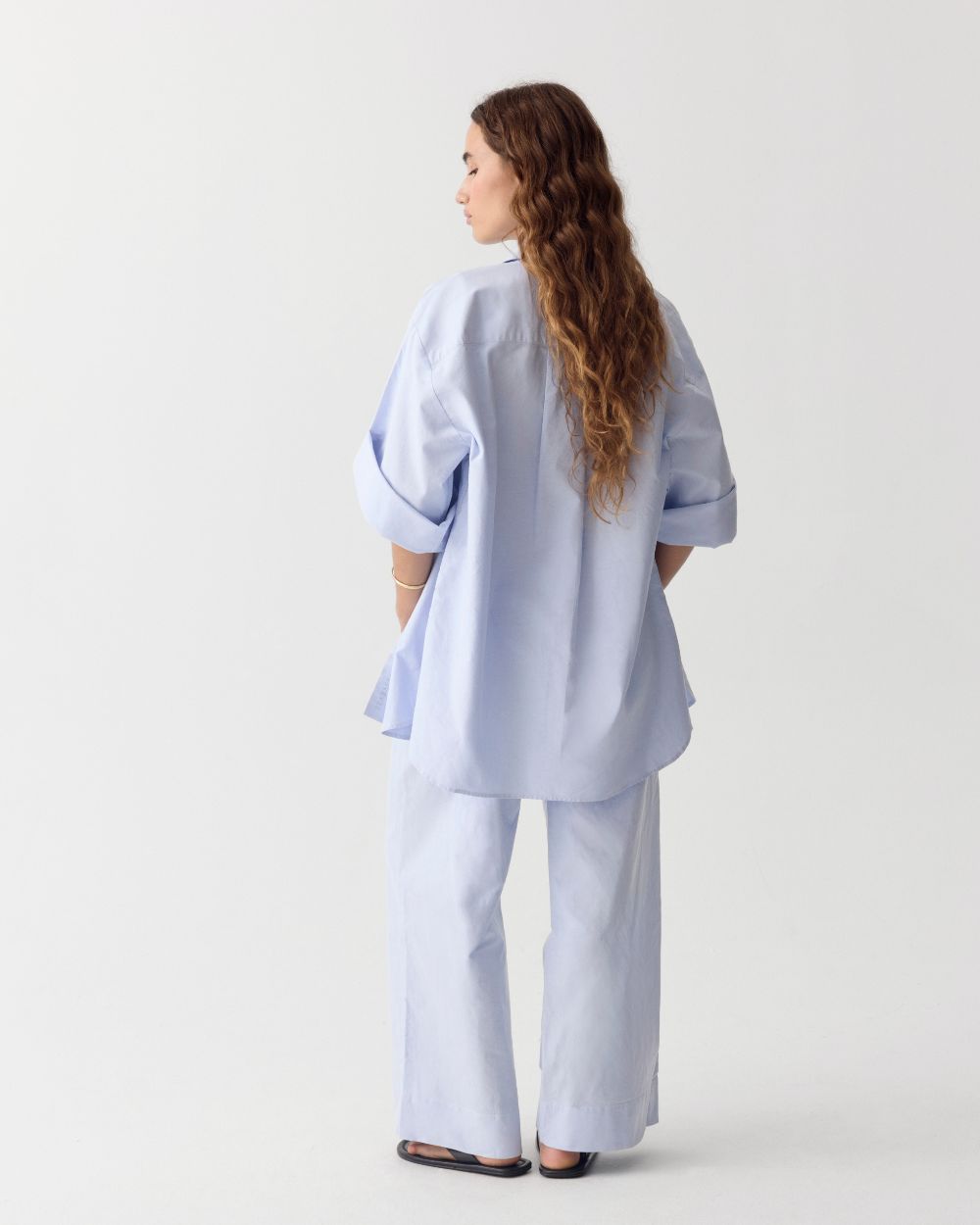 Camisa Oversize UV Mujer Soleil Amarillo Mantequilla