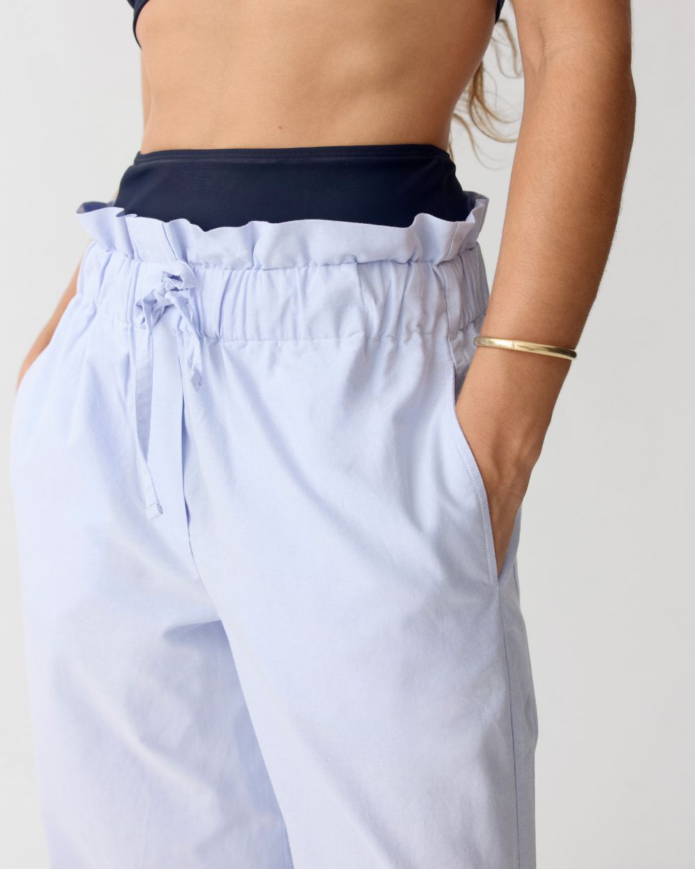 Pantalón UV Mujer Soleil Blanco Brillante