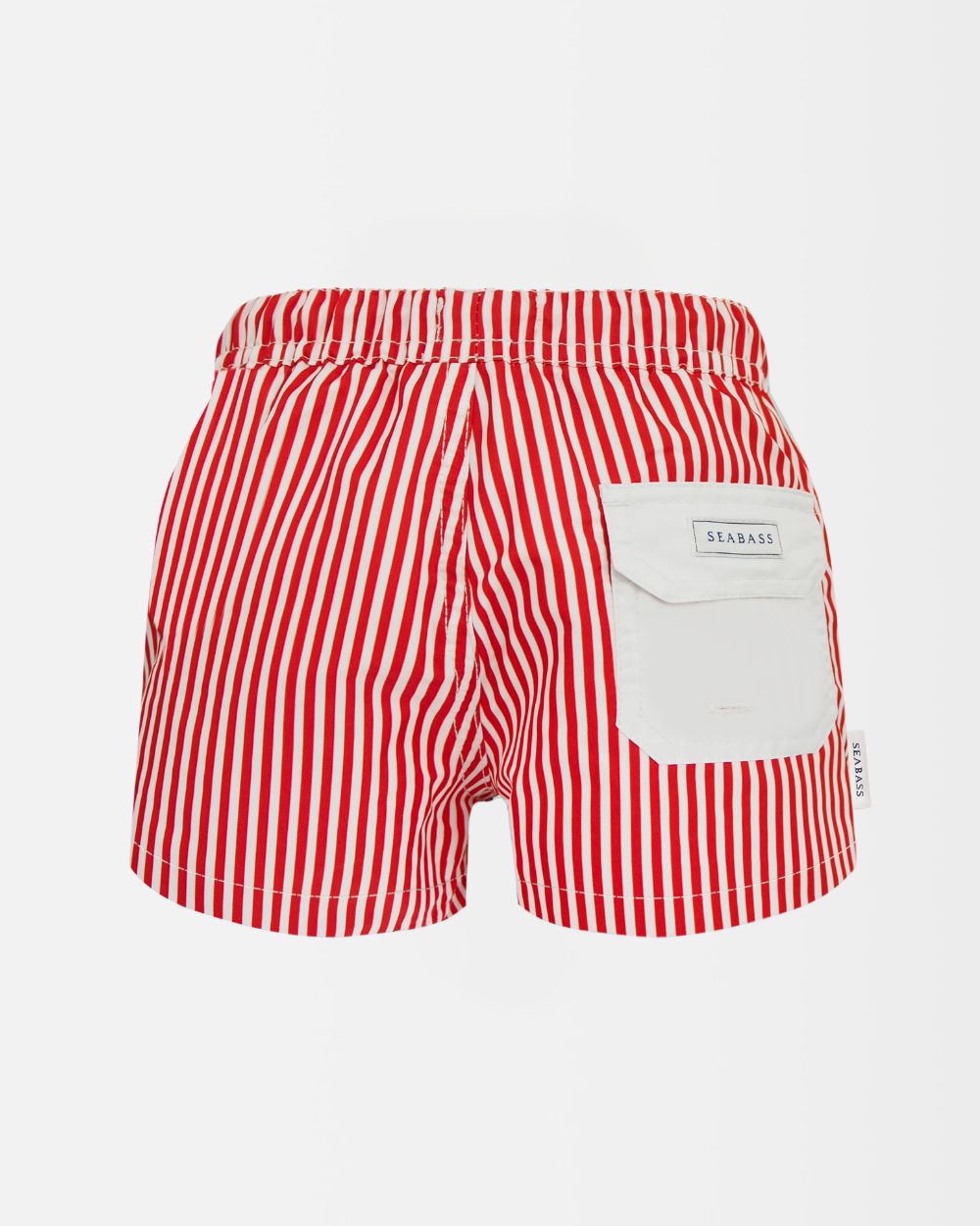 Jungs UV Badeshort Venice - Rote Streifen
