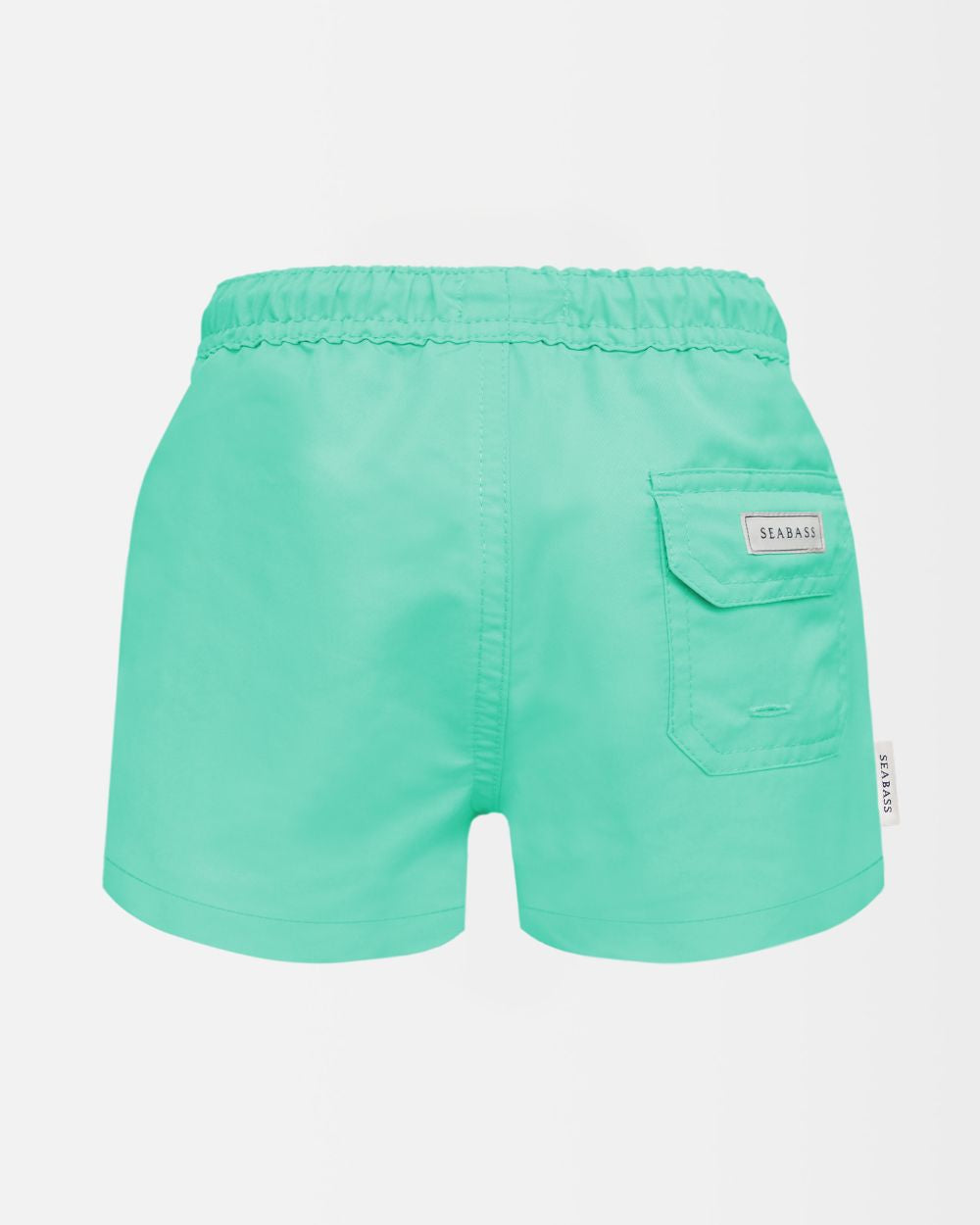 Männer UV Badeshort Mintgrün - einfarbig