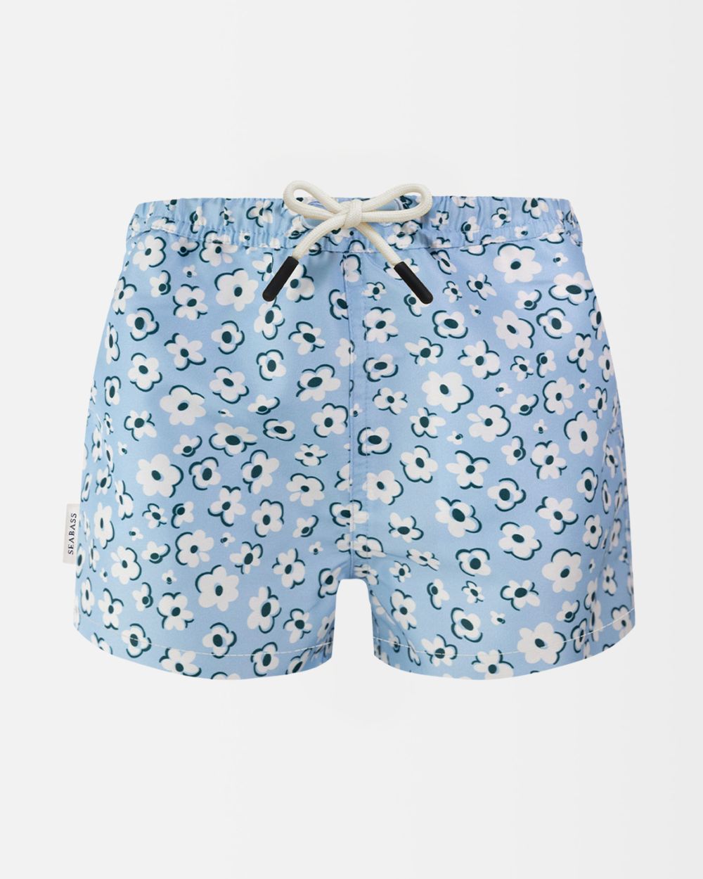 MÄNNER UV BADESHORT PALMA - HELLBLAU