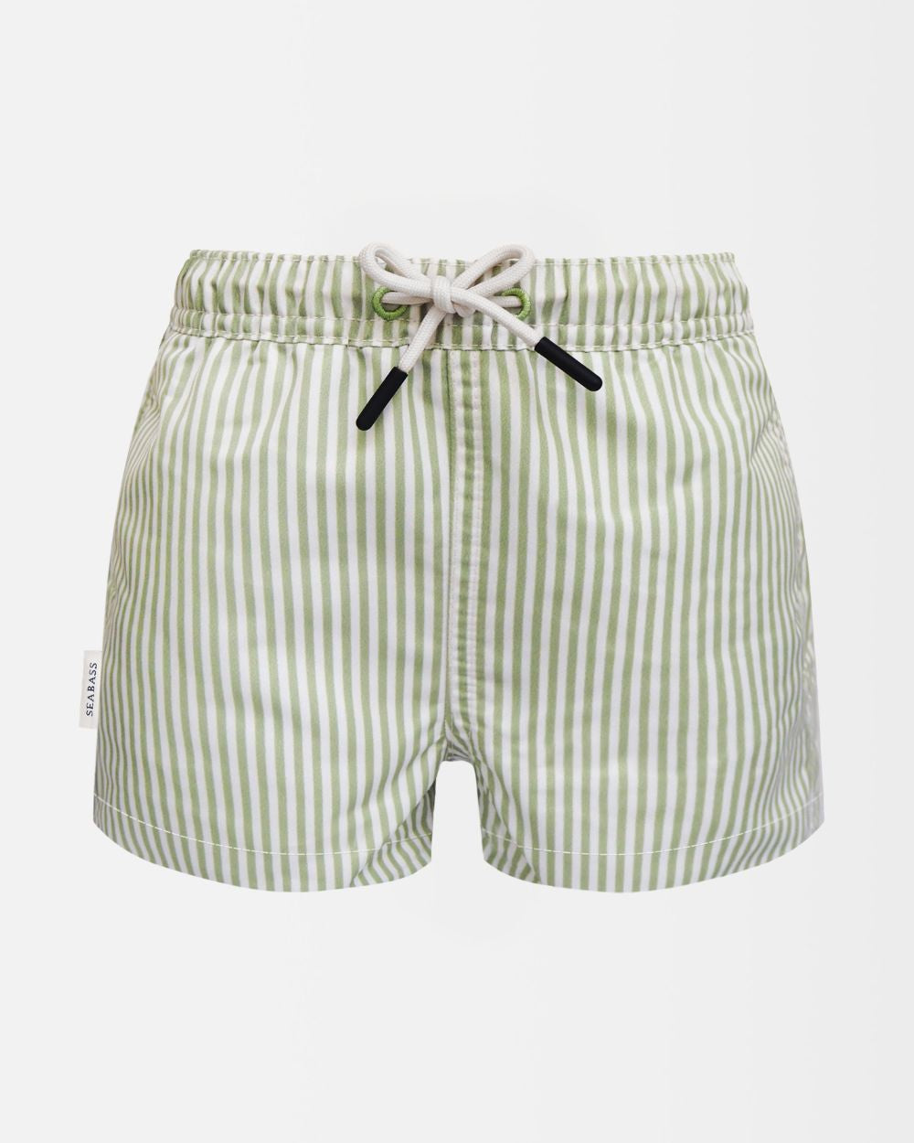 Männer UV Badeshort Portofino - Grüne Streifen