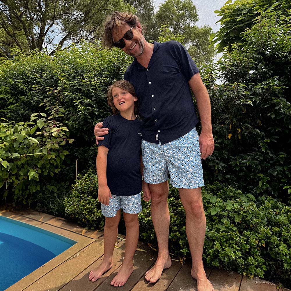 Heren UV Zwembroek Palma - lichtblauw