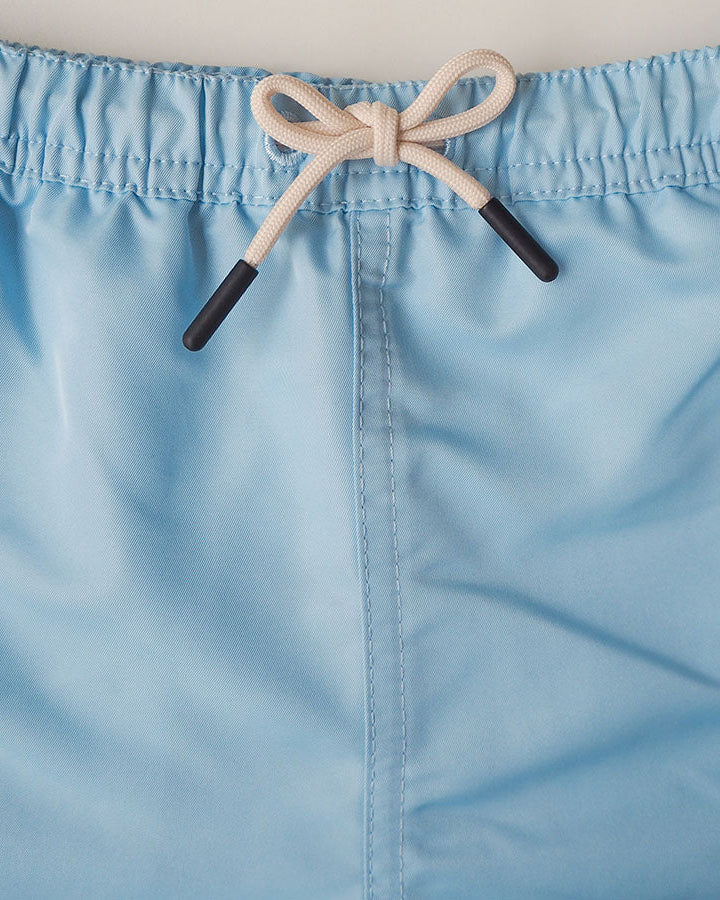 Boy UV Swim Short Clearwater Blue - solid
