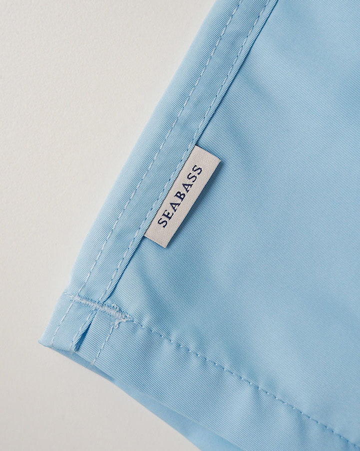 Boy UV Swim Short Clearwater Blue - solid