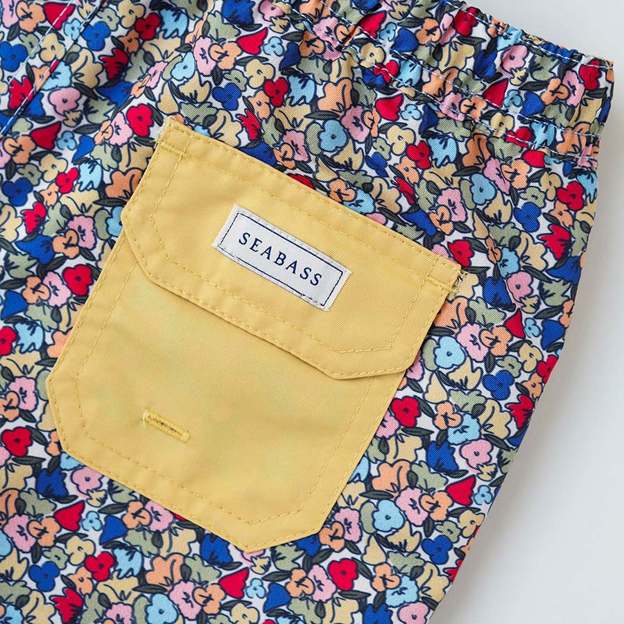 Bañador Hombre Valencia - flores multicolores