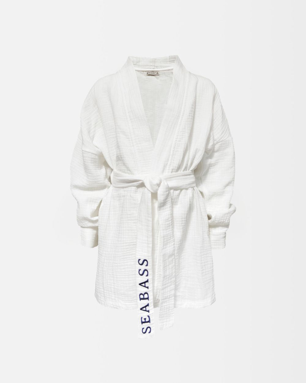 Meisje Kimono - Biologisch Katoen wit