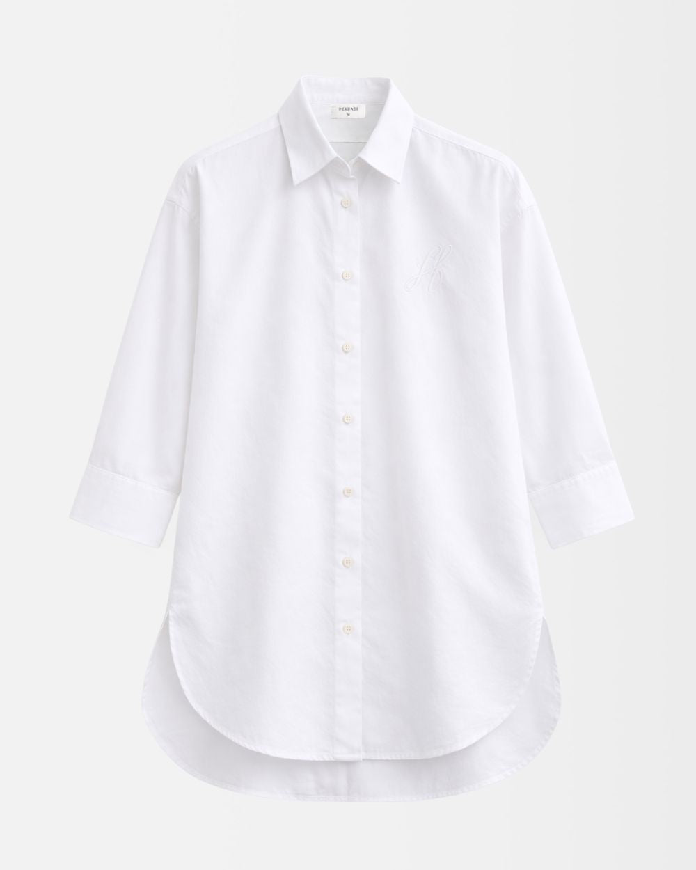 Camisa Oversize UV Mujer Soleil Blanco Brillante