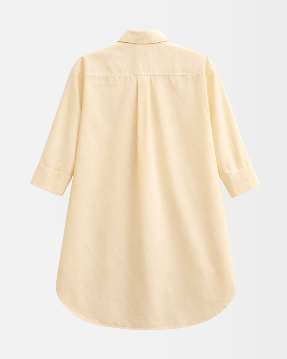 Camisa Oversize UV Mujer Soleil Amarillo Mantequilla