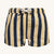 Boy UV Swim Short Sorrento - navy yellow stripes