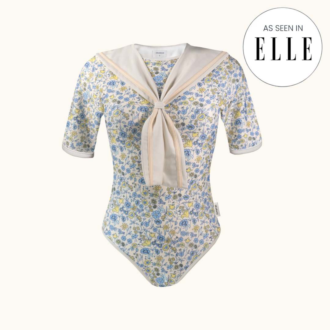 Set of Mommy and Daughter UV Swimsuits - Sailor Marbella