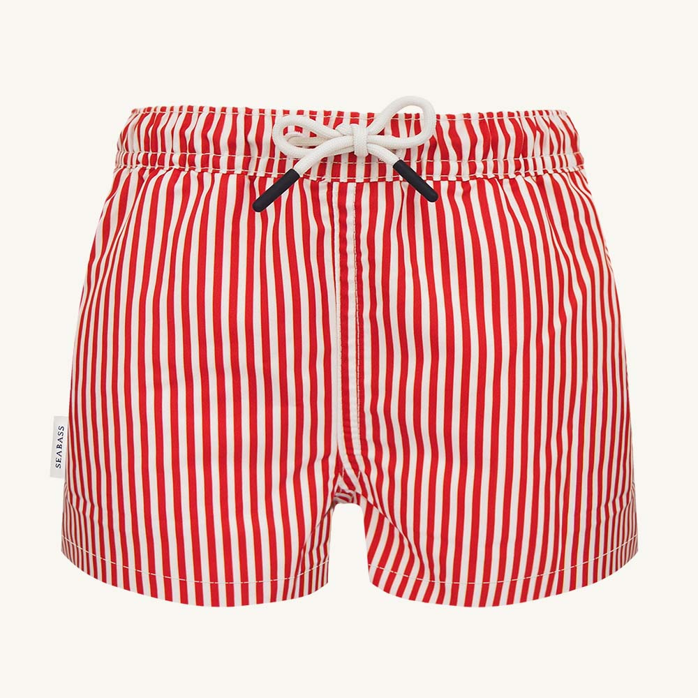 Bañador Hombre Venice - rayas rojos