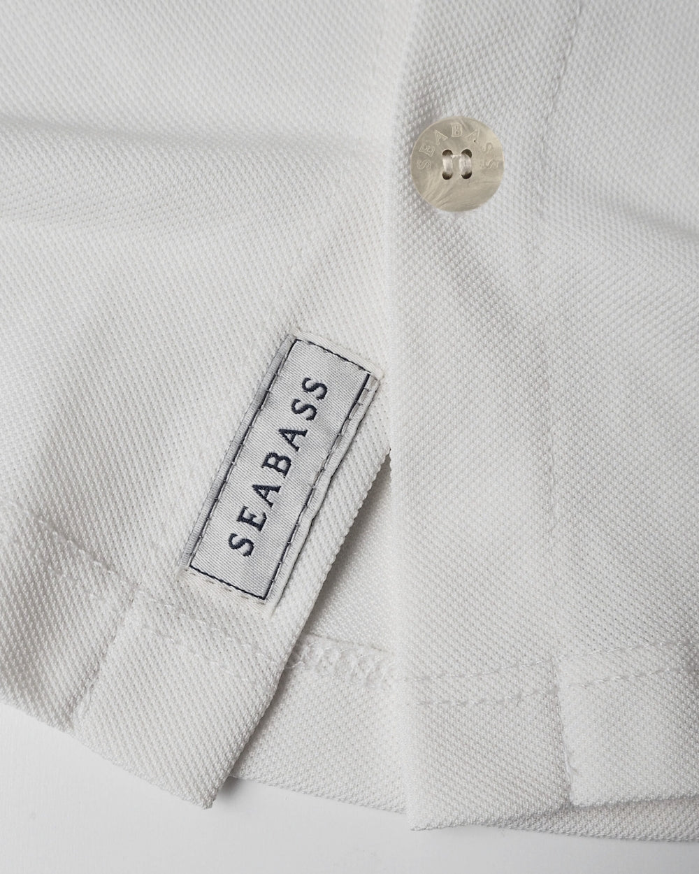 Camisa Corta UV Niño Marina Blanco