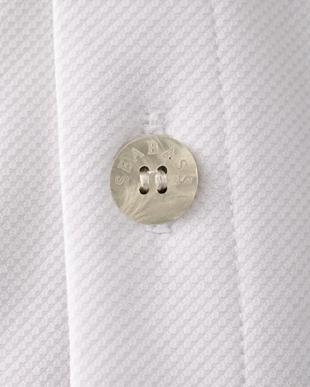 Camisa Corta UV Hombre Marina Blanco