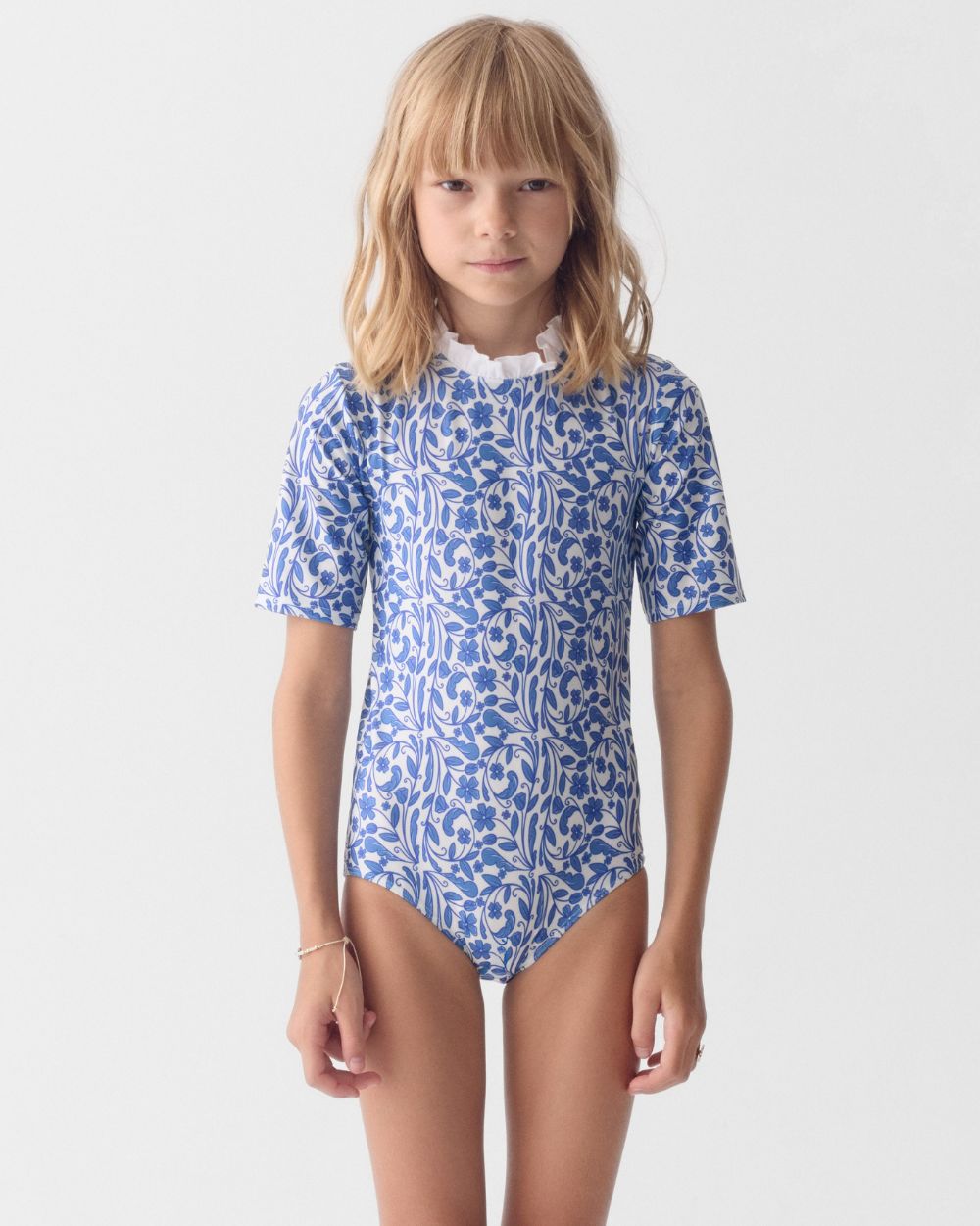 Meisjes UV Badpak Ruffle Positano