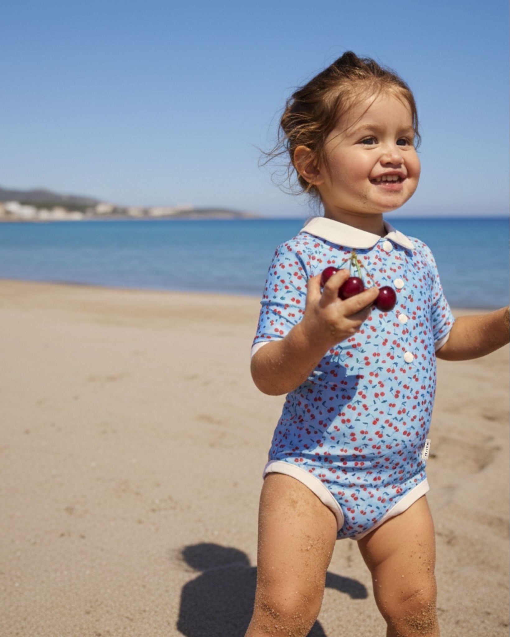 Bañador UV Niña Coco Picota