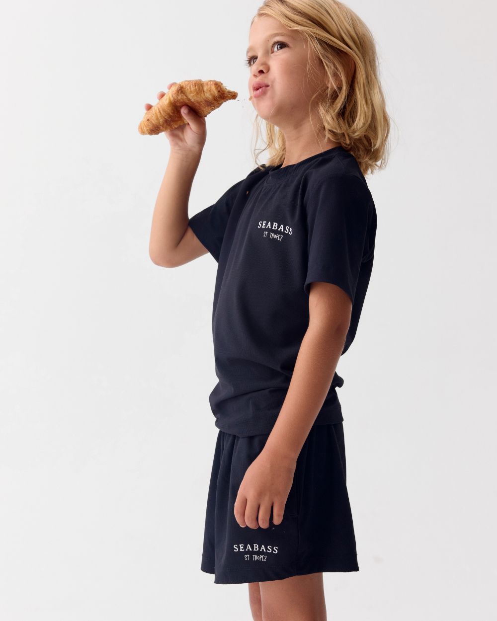 Camiseta infantil Rayas Verde