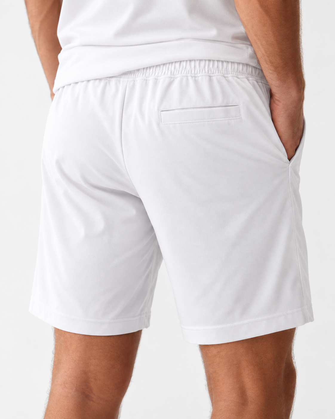 Shorts UV Activo de Hombre Noah Blanco Crudo