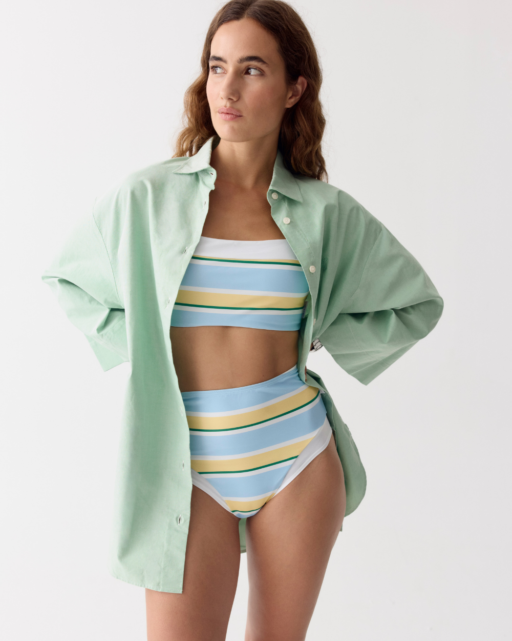 Women UV Resort Shirt Soleil Sage Green