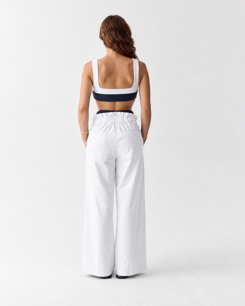 Women UV Trousers Soleil Bright White