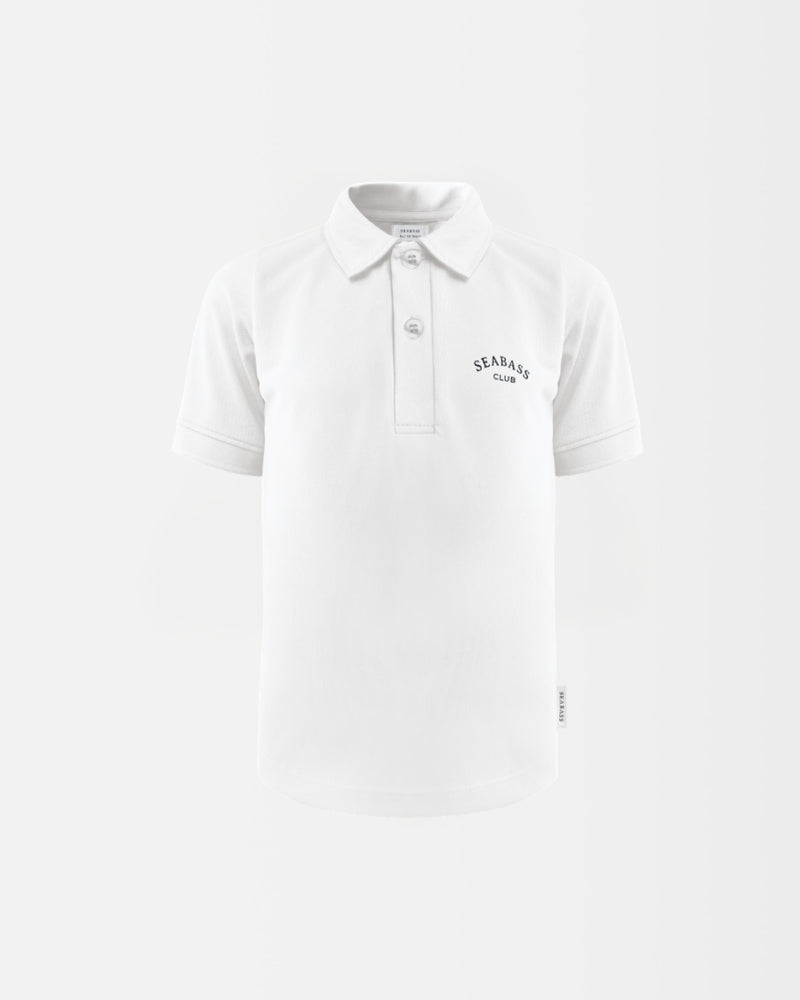 Kids UV Polo Shirt Wit