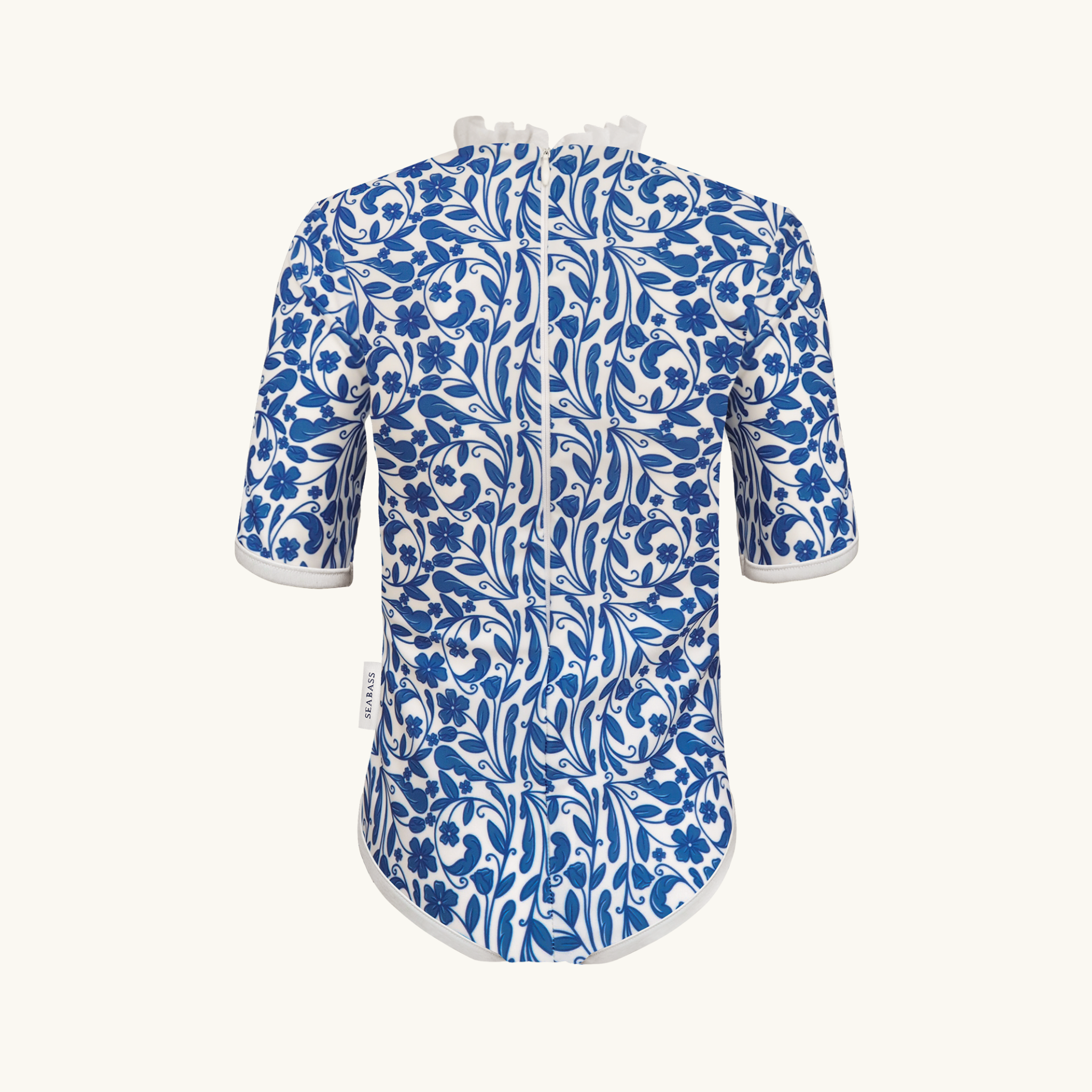 Girl UV Swimsuit Ruffle Positano