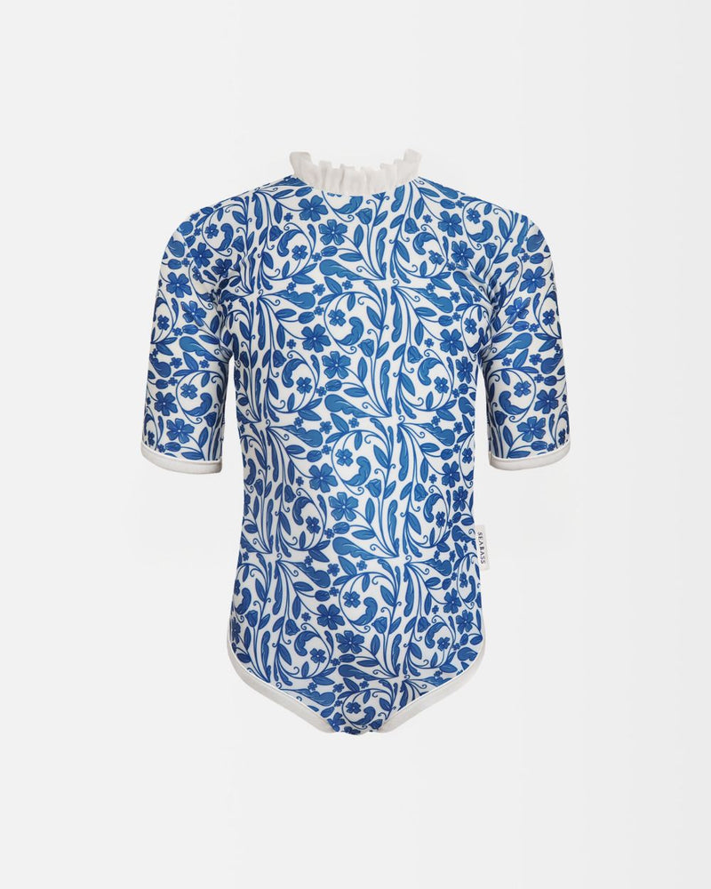 Bañador UV Niña Ruffle Positano