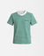 Camiseta infantil Rayas Verde