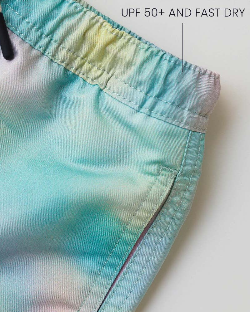 Heren UV Zwembroek Ibiza - tie dye