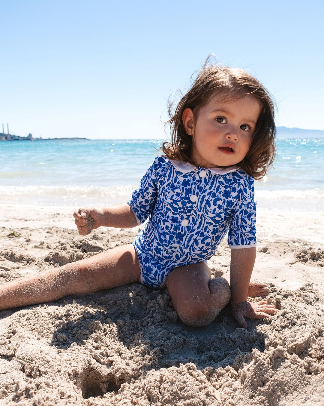 Bañador UV Niña Coco Positano