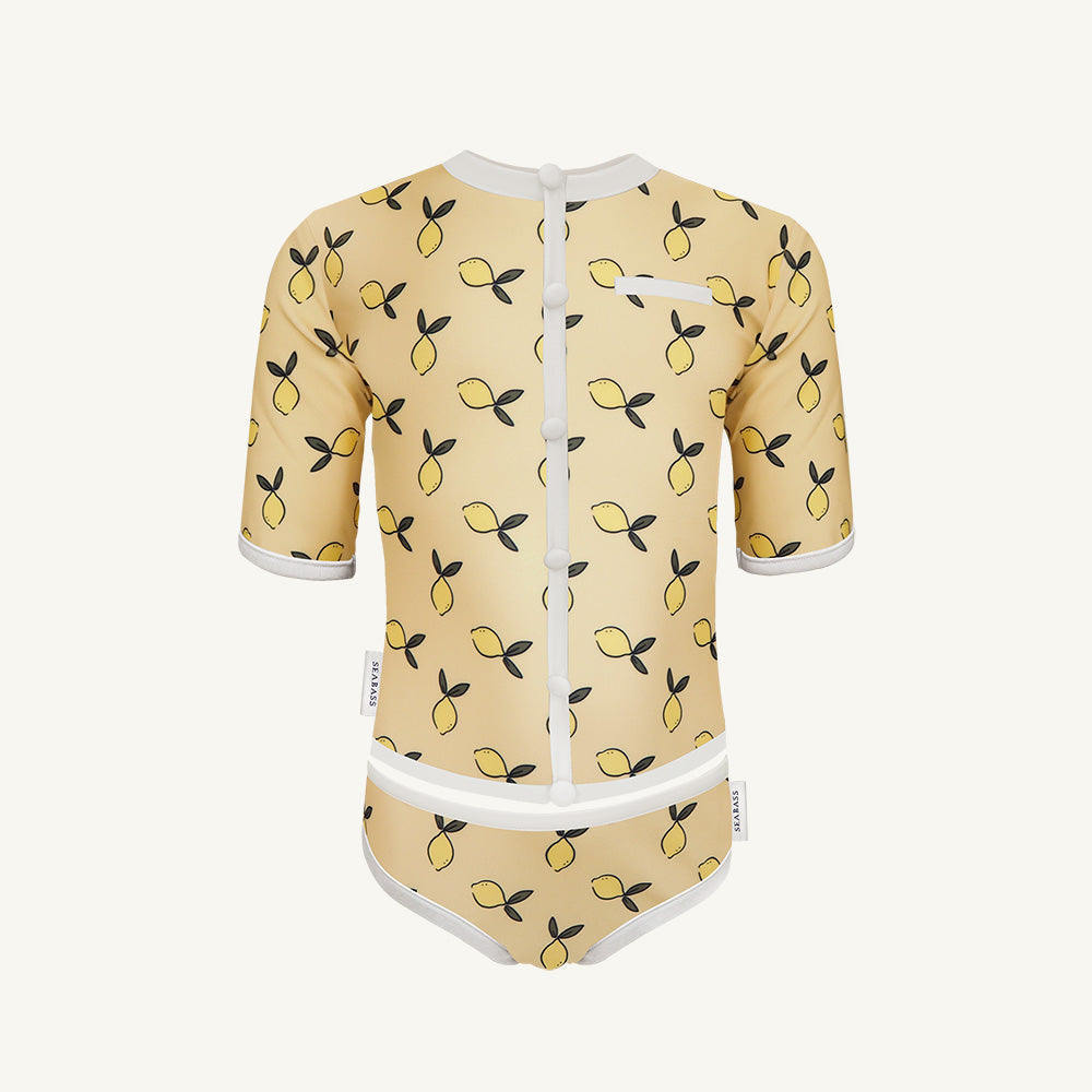 Mädchen UV Bikini Coco Capri - Zitronen